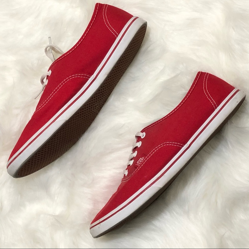 Red Low-Pro Vans
